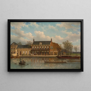 Eduard Alexander Hilverdink - De Amstel bij de uitspanning Lokhorst.webp