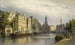 Le Singel i Amsterdam, udsigt mod Munt - Eduard Alexander Hilverdink — visning af kunstværket