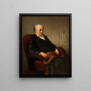 Eduard Julius Friedrich Bendemann - The Painter Wilhelm Schadow.webp
