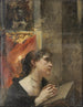La dévotion dans l'église - Eduard Veith — visning af kunstværket