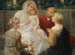 Madone omgivet af børn - Eduard Veith — visning af kunstværket