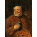 Reproduktion af maleriet Falstaff - Eduard von Grützner