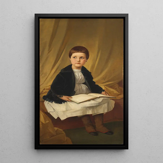 Eduard von Steinle - Portrait of Agnes von Steinle the Artists Daughter.webp