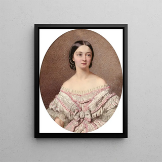 Eduardo De Lobo De Moira - Portrait de Franoise de Bragance princesse du Brsil.webp