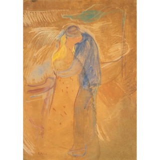 Le Baiser - Edvard Munch — visning af kunstværket
