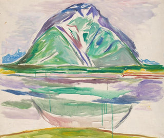 Montagnes - Edvard Munch — visning af kunstværket
