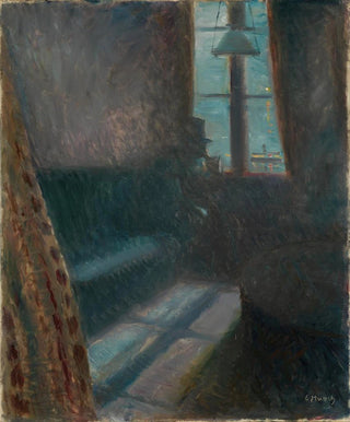 Nat i Saint-Cloud - Edvard Munch — visning af kunstværket