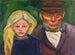 Voksen fisker og hans datter - Edvard Munch — visning af kunstværket