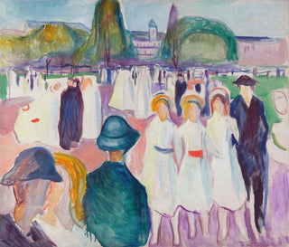 Edvard Munch - Promenade in Spring.webp