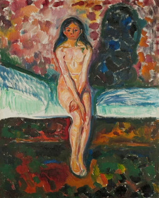 Puberté - Edvard Munch — visning af kunstværket