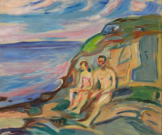 Badebassin - Edvard Munch — visning af kunstværket