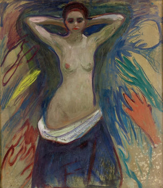 Les mains - Edvard Munch — visning af kunstværket