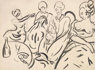 Le cochon de compagnie - Edvard Munch — visning af kunstværket
