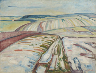 Vinter i Elgersburg - Edvard Munch — visning af kunstværket