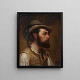 Edvard Persus - Selfportrait as a hunter.webp