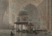L'intérieur af Sultan Hassan-moskéen Kairo - Edward Angelo Goodall — visning af kunstværket