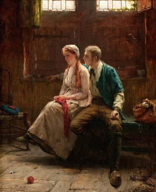 Edward Antoon Portielje - Gentle Persuasion.webp