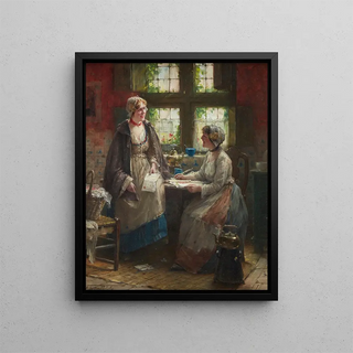 Edward Antoon Portielje - The Letter.webp