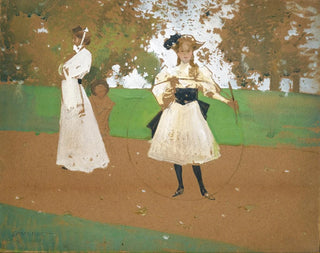 Jardins de Kensington - Edward Arthur Walton — visning af kunstværket