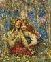 Le Bois des Jacinthes - Edward Atkinson Hornel — visning af kunstværket