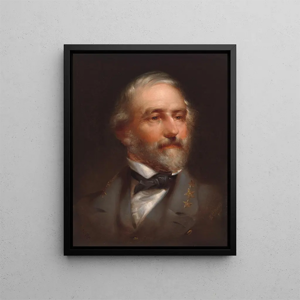 Robert Edward Lee - Edward Caledon Bruce — indrammet kunstværk på væggen