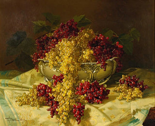 Edward Chalmers Leavitt - Still Life With Red And White Currants.webp
