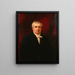 John Jacob Astor 1763 - 1848 - Edward Dalton Marchant — indrammet kunstværk på væggen