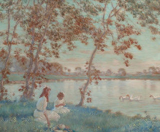Sommerdage - Edward Dufner — visning af kunstværket