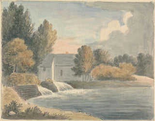 Le moulin de Bathampton - Edward Francis Burney — visning af kunstværket