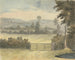 Landskabsmaleri med indhegnet græsareal - Edward Francis Burney — visning af kunstværket