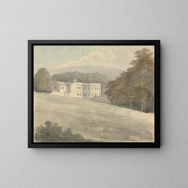 Parc de Norbury - Edward Francis Burney — indrammet kunstværk på væggen