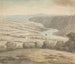 Landskab med flod og både - Edward Francis Burney — visning af kunstværket