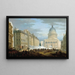 Prise du Panthéon vue de la rue Soufflot le 24 juin 1848, actuel 5e arrondissement - Edward Gay — indrammet kunstværk på væggen