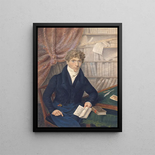 Révérend George Heaton M. A. - Edward Heaton — indrammet kunstværk på væggen