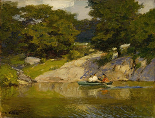 Edward Henry Potthast - Boating in Central Park.webp