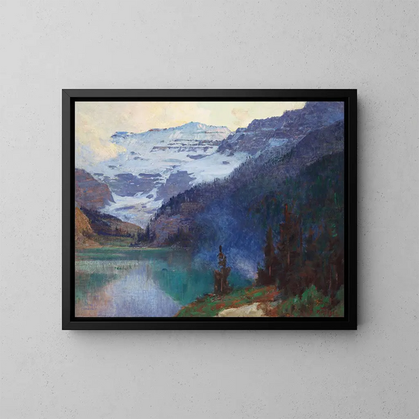Lac Louise - Edward Henry Potthast — indrammet kunstværk på væggen