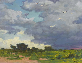 Edward Henry Potthast - Sudden Flight.webp