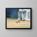 ten på Cape Cod - Edward Hopper — indrammet kunstværk på væggen