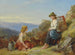 Et eftermiddags hvil - Edward John Cobbett — visning af kunstværket