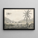Vue de la plantation de sucre Hallhead Jamaïque - Edward Kennion — indrammet kunstværk på væggen