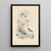Reproduktion af maleriet En avocette - Edward Lear