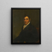 Isaac Halsted Williamson - Edward Ludlow Mooney — indrammet kunstværk på væggen