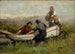 Personer nær en båd - Edward Mitchell Bannister — visning af kunstværket