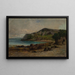 Rochers i Newport - Edward Mitchell Bannister — indrammet kunstværk på væggen