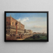Le Palais des Doges, Venedig - Edward Pritchett — indrammet kunstværk på væggen