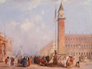 La Piazzetta de Venise - Edward Pritchett — visning af kunstværket