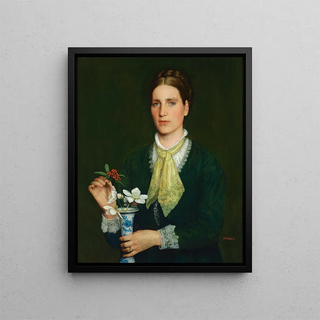 Edward Robert Hughes - Portrait of Elizabeth Webb.webp
