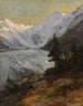 Morteratsch-gletsjeren - Edward Theodore Compton — visning af kunstværket