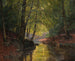 Part i fiskeri i Spreewald - Edward Theodore Compton — visning af kunstværket