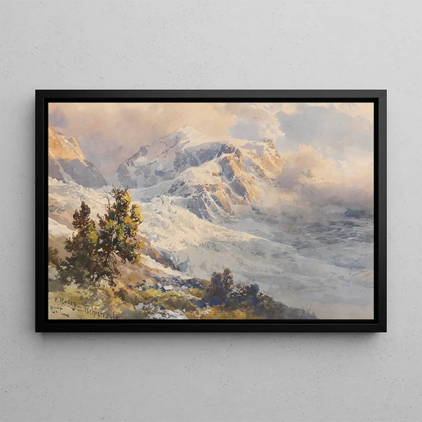 Edward Theodore Compton - Piz Roseg Tschiervagletscher.webp